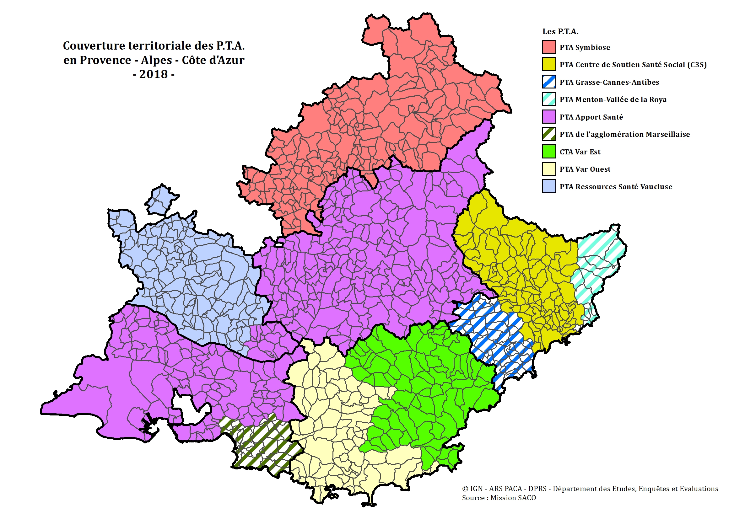 Carte PTA