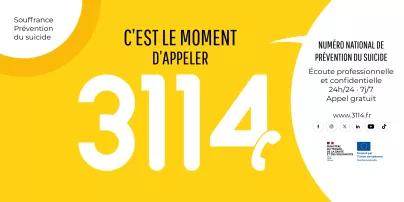 C'est le moment d'appeler le 3114
