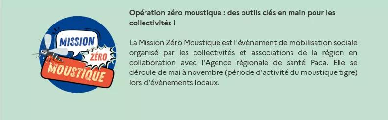 Opération zéro moustique : des outils clés en main pour les collectivités !
