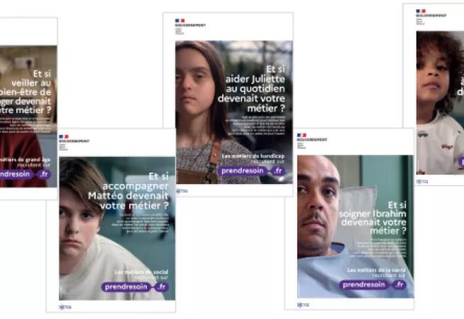 campagne de communication Prendre soin