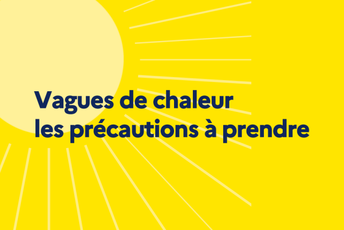 Vagues de chaleur : précautions à prendre