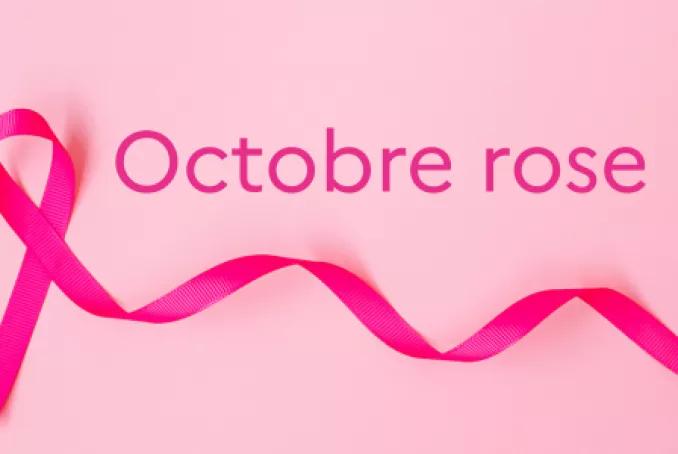 Octobre rose dépistage cancer sein