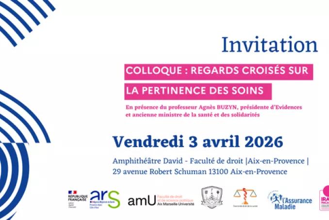 pertinence des soins - colloque du 3 avril
