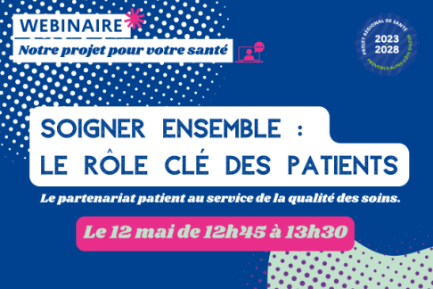 Webinaire PRS partenariat patient