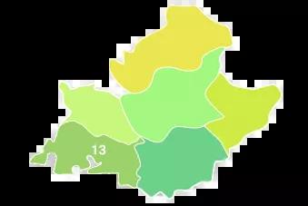 Bouches-du-Rhône ARS carte