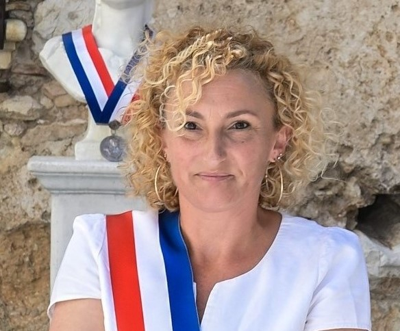 Julie Charles, maire de Saint-Jeannet