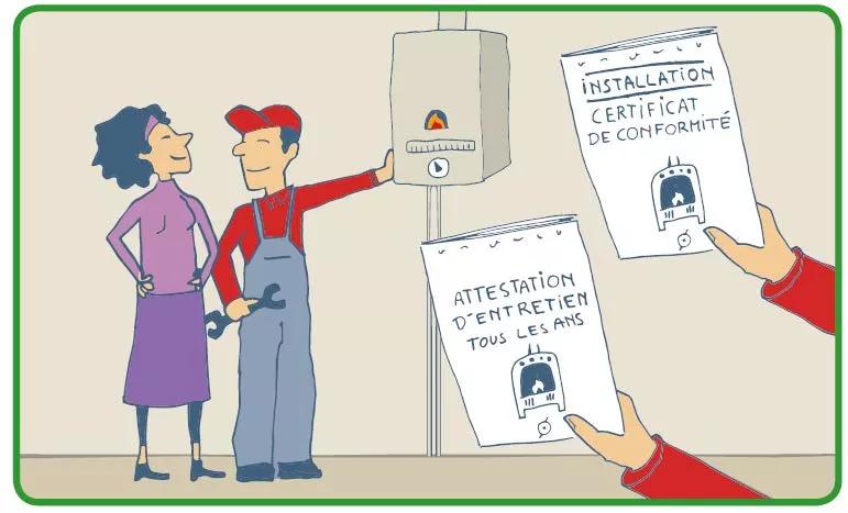 Entretien chaudière CO