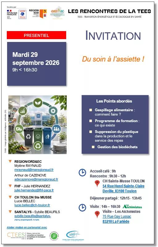 Les rencontres de la CTEES le 29 septembre de 9h à 16h30