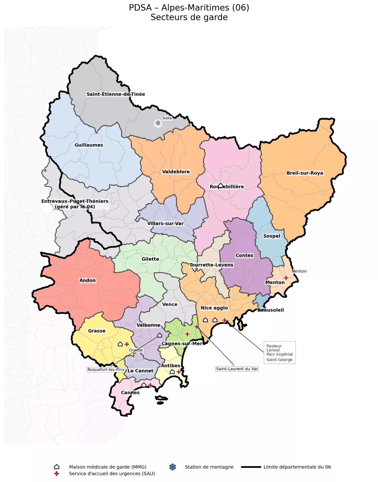 Cartographie PDSA 06