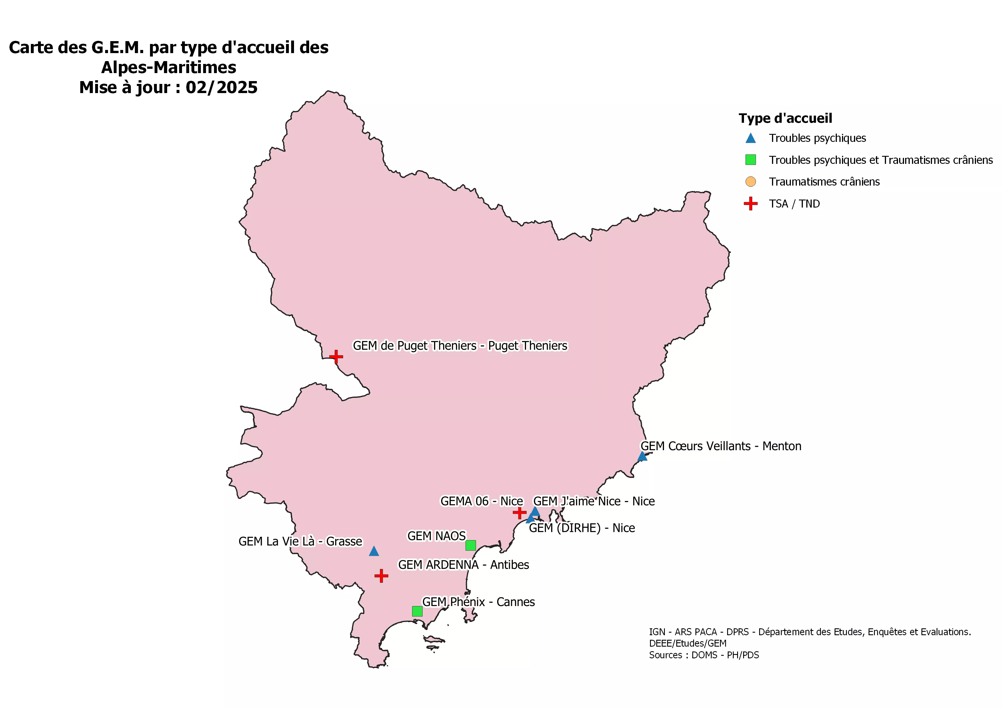 Cartographie GEM 06