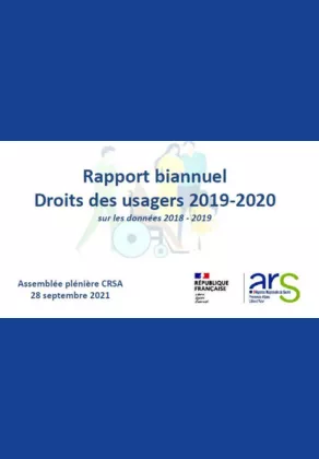 Rapport bi annuel droits des usagers 2019-2020 