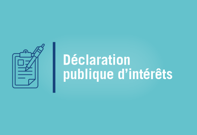 déclaration publique d'interets