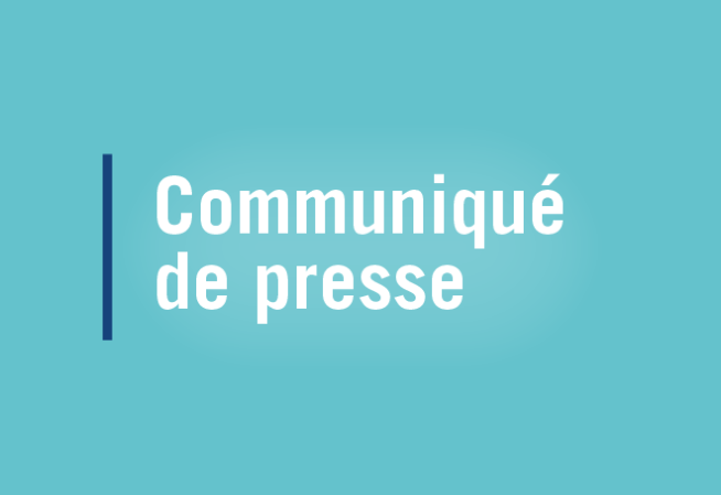 Communiqué de presse