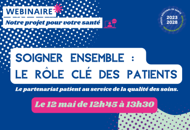 Webinaire PRS partenariat patient