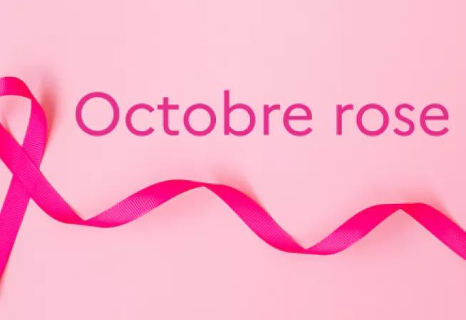 Octobre rose dépistage cancer sein