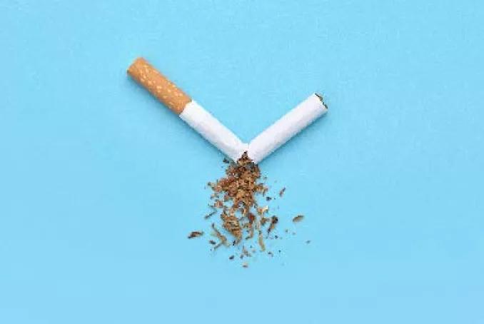cigarette cassée