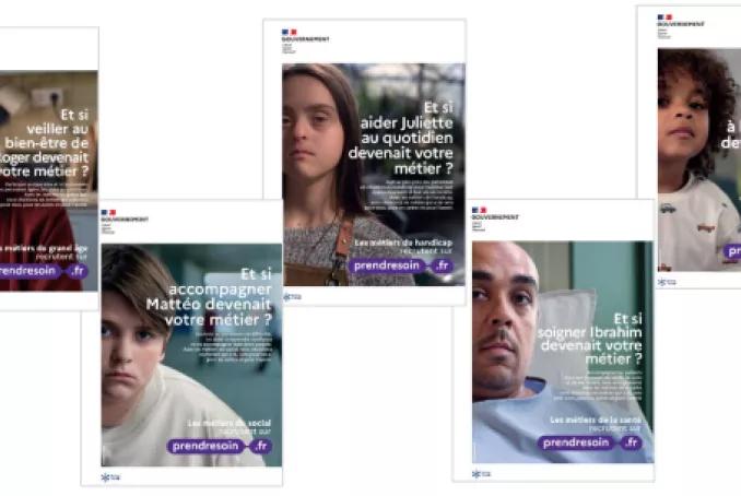 campagne de communication Prendre soin